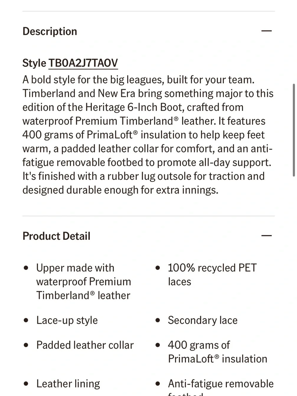 Timberland Mets